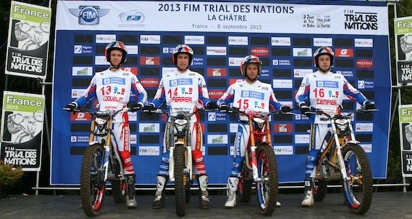 Equipe de France Trial des Nations 2013