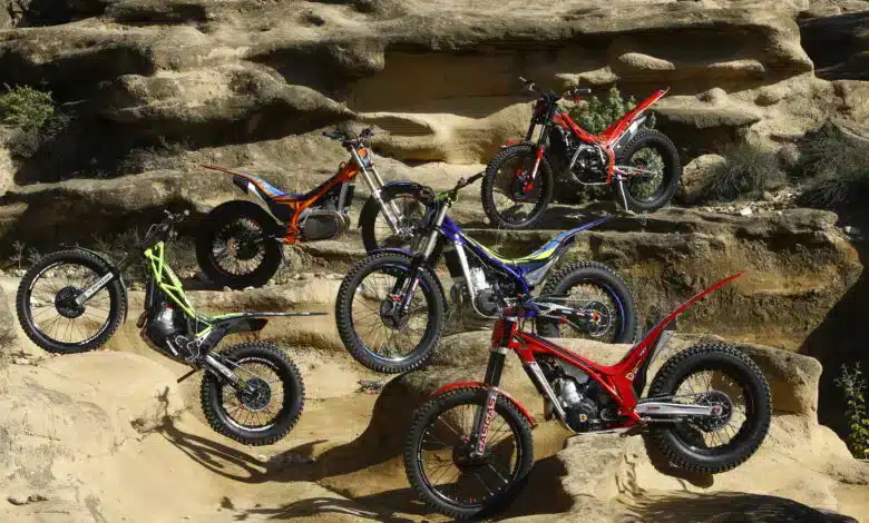 Trial moto 250